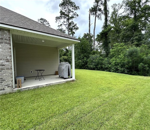 42423 Landing View Rd, Ponchatoula, LA 70454 - view of grassy yard with a patio
