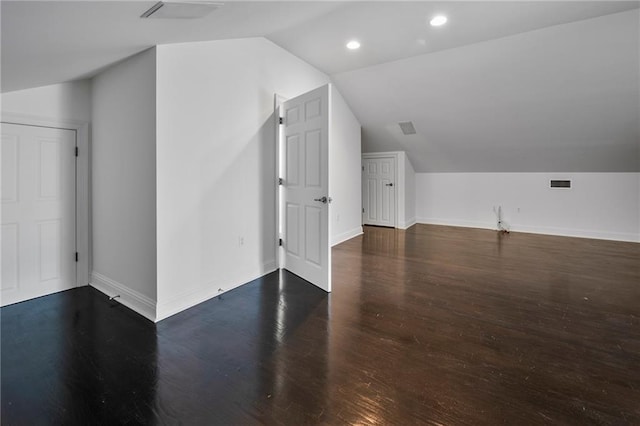 6978 Canal Blvd, New Orleans, LA 70124 - bonus room with lofted ceiling, wood finished floors, and recessed lighting