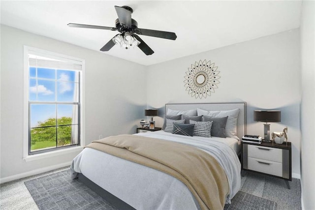 10286 W Winston Ave Unit 15, Baton Rouge, LA 70809 - bedroom featuring carpet flooring and ceiling fan