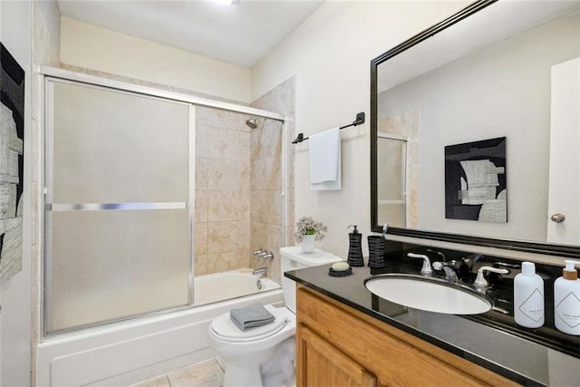 10286 W Winston Ave Unit 15, Baton Rouge, LA 70809 - full bath featuring vanity, enclosed tub / shower combo, and tile patterned flooring