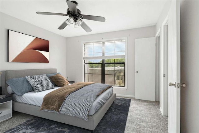 10286 W Winston Ave Unit 15, Baton Rouge, LA 70809 - carpeted bedroom with ceiling fan