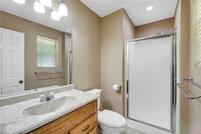 3542 Peachtree St, Slidell, LA 70458 - bathroom featuring vanity and a shower stall