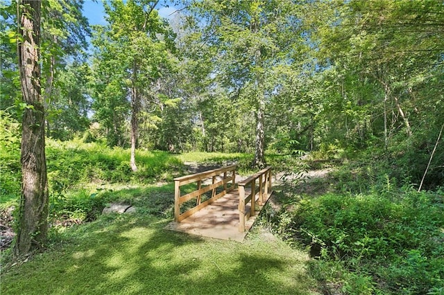 72287 Military Rd, Covington, LA 70435 - view of community with a forest view