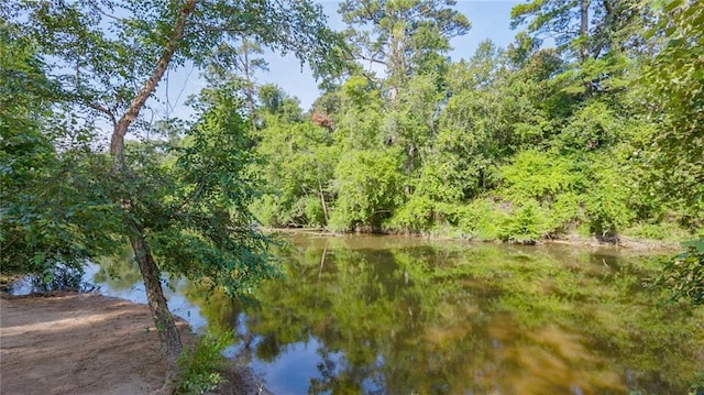 72287 Military Rd, Covington, LA 70435 - water view featuring a heavily wooded area