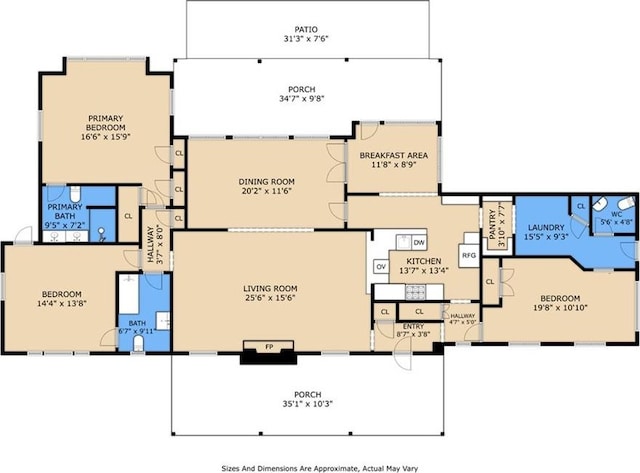 72287 Military Rd, Covington, LA 70435 - view of room layout