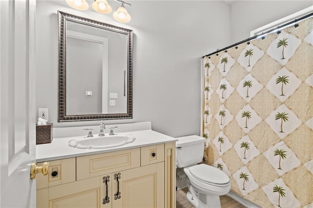 412 Aspen Ln, Covington, LA 70433 - bathroom with vanity and a shower with curtain