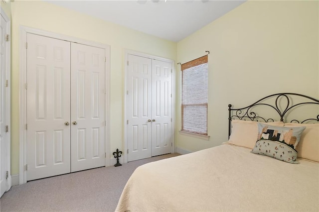 412 Aspen Ln, Covington, LA 70433 - bedroom with two closets and carpet