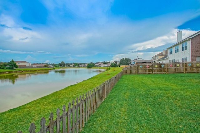 784 Lakeview Ln, Covington, LA 70435 - fenced backyard featuring a water view