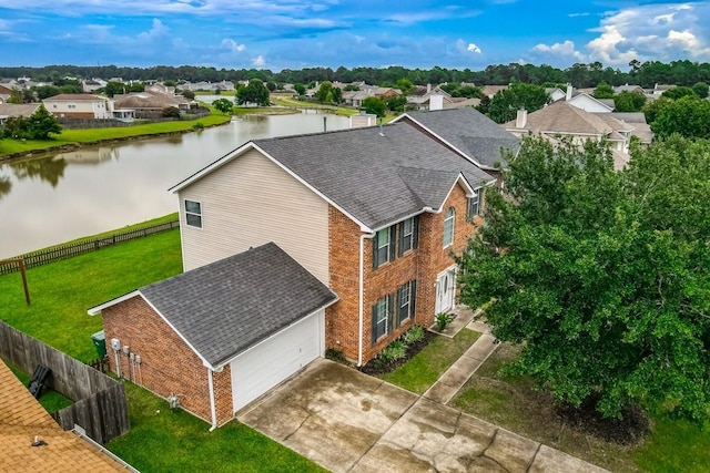 784 Lakeview Ln, Covington, LA 70435 - aerial view of residential area with a large body of water