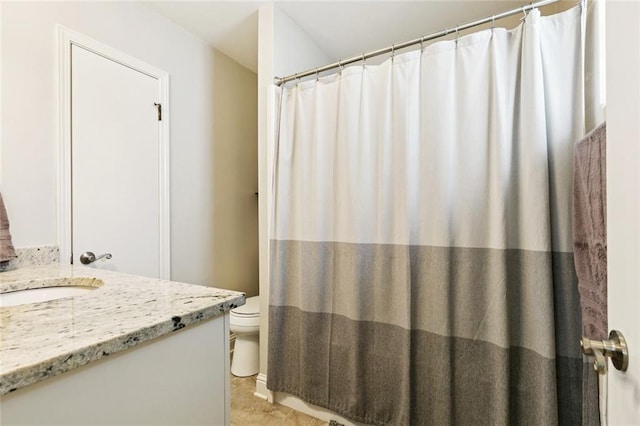 3514 Bore St, Metairie, LA 70001 - bathroom featuring vanity and curtained shower