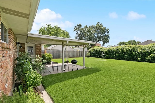 3514 Bore St, Metairie, LA 70001 - view of yard featuring a patio