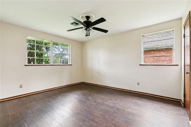 2608 Hyman Pl, New Orleans, LA 70131 - unfurnished room featuring a ceiling fan and wood finished floors