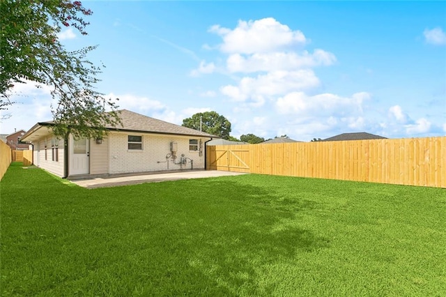 1109 Manson St, Metairie, LA 70001 - fenced backyard with a patio area