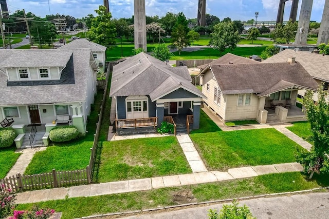 425 Park Blvd, New Orleans, LA 70114 - view of front of home featuring a porch and a shingled roof