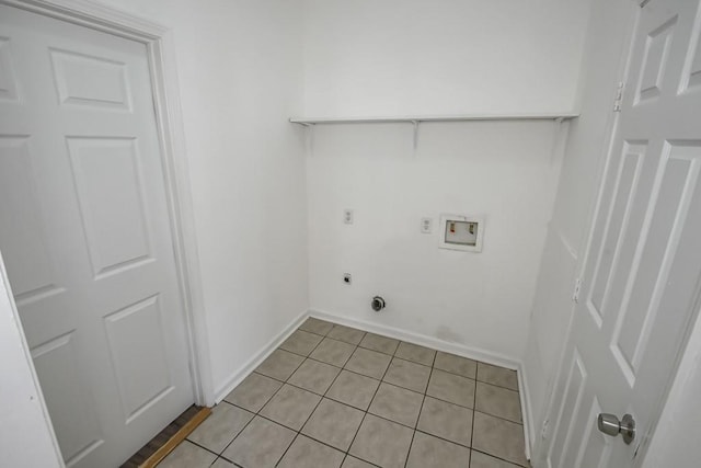 425 Park Blvd, New Orleans, LA 70114 - laundry room featuring hookup for a washing machine, hookup for an electric dryer, and light tile patterned flooring