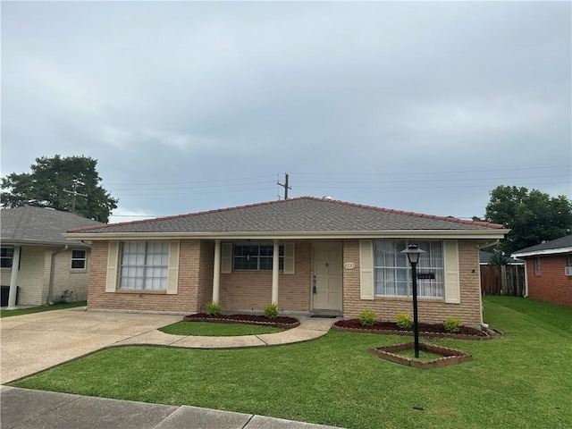 8732 25th St, Metairie, LA 70003 - single story home featuring brick siding