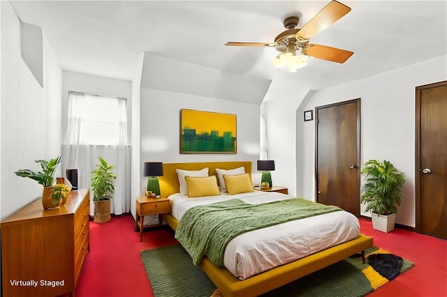 3125 Metairie Ct, Metairie, LA 70002 - bedroom featuring carpet flooring, ceiling fan, and multiple closets