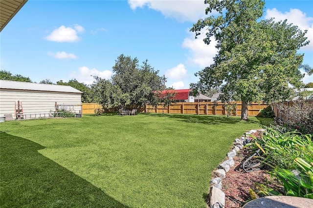 1929 Jean Lafitte Blvd, Lafitte, LA 70067 - view of fenced backyard