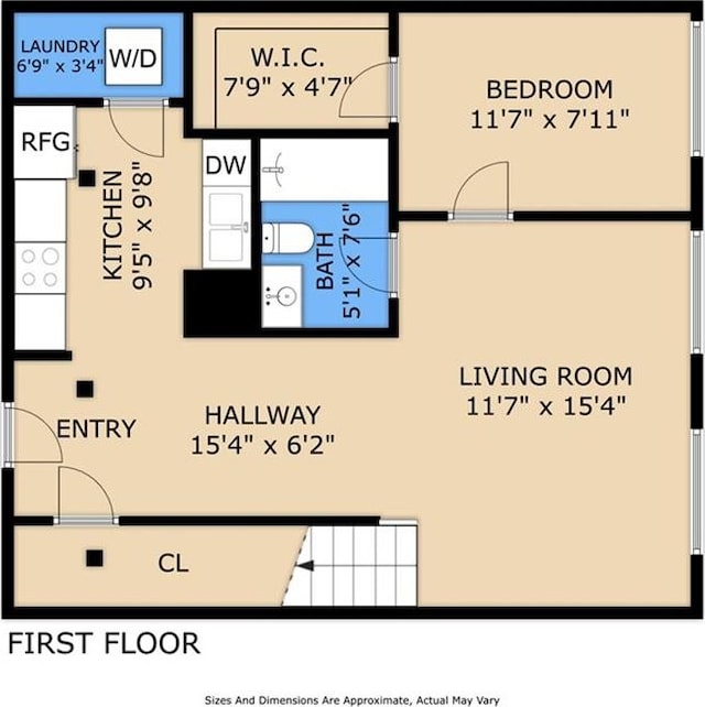 920 Poeyfarre St Unit 326, New Orleans, LA 70130 - view of property floor plan