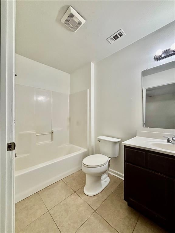 70330 C St, Covington, LA 70433 - full bath with tile patterned flooring, vanity, and bathing tub / shower combination