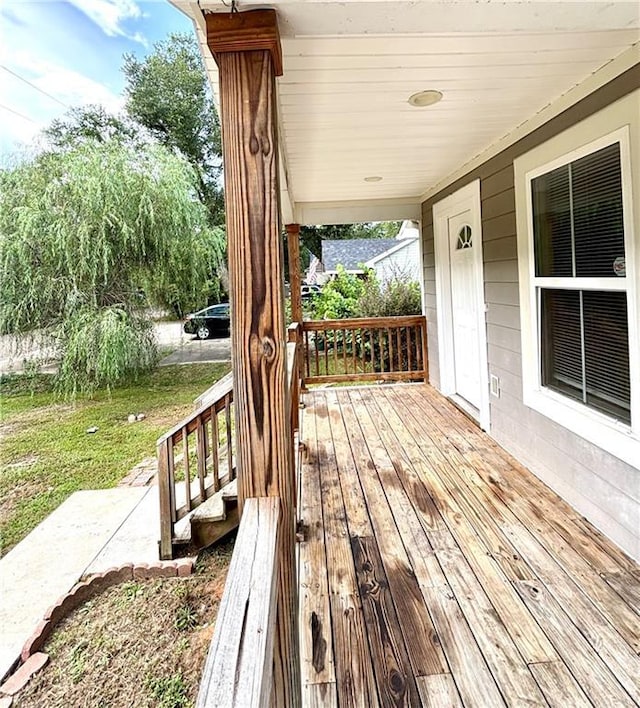 70330 C St, Covington, LA 70433 - view of wooden porch