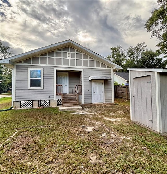 70330 C St, Covington, LA 70433 - view of front of home featuring a shed