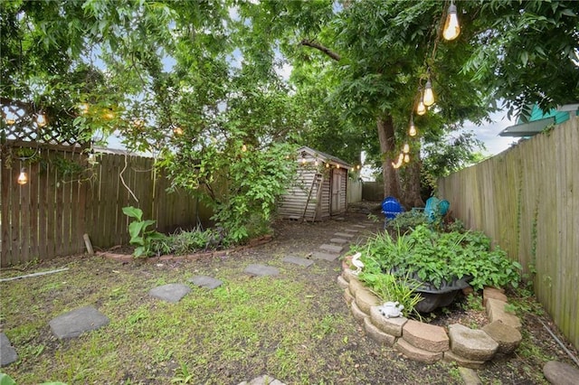 1821 Urquhart St, New Orleans, LA 70116 - fenced backyard with a storage shed