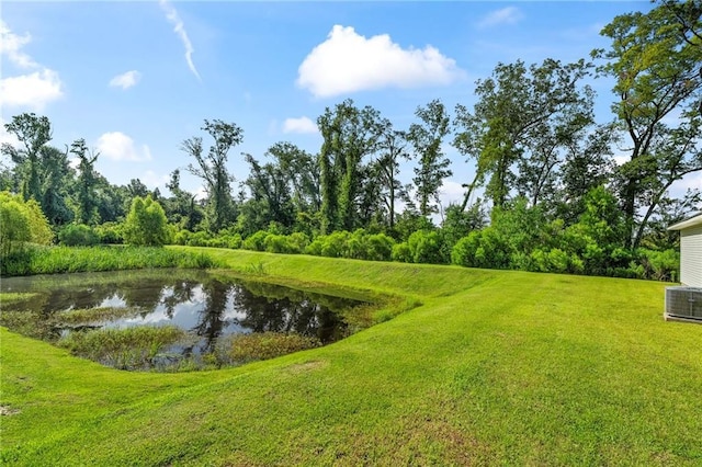 16168 S Trace Ext, Ponchatoula, LA 70454 - view of grassy yard with a water view