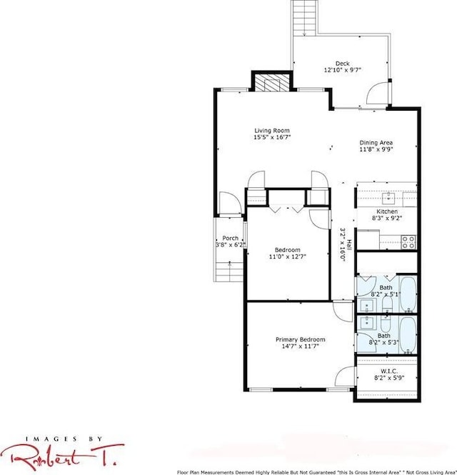 640 Tete Lours Dr Unit 1, Mandeville, LA 70471 - view of floor plan / room layout