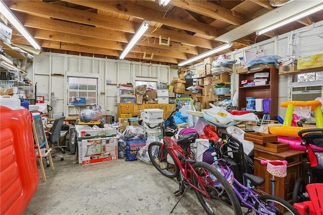 827 Port St, New Orleans, LA 70117 - garage with cooling unit
