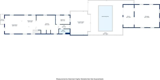 827 Port St, New Orleans, LA 70117 - view of home floor plan