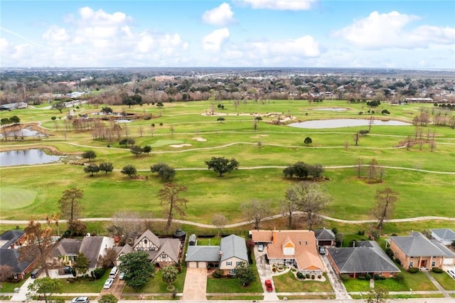 4480 Lennox Blvd, New Orleans, LA 70131 - aerial perspective of suburban area featuring a large body of water and a local golf course