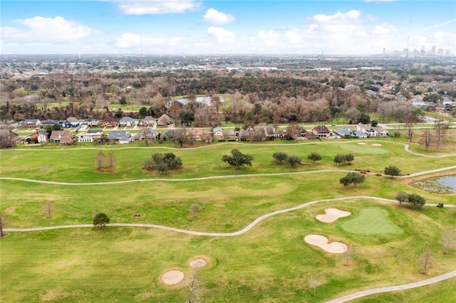 4480 Lennox Blvd, New Orleans, LA 70131 - aerial perspective of suburban area featuring a golf course