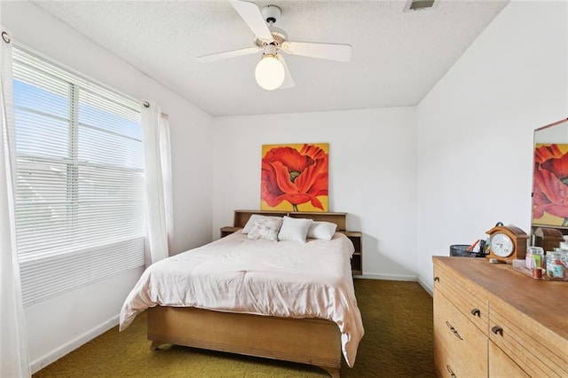 872 Bellemeade Blvd, Gretna, LA 70056 - bedroom with carpet floors and ceiling fan