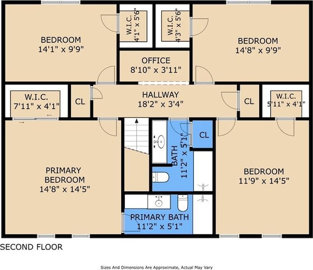 872 Bellemeade Blvd, Gretna, LA 70056 - view of property floor plan