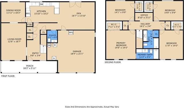 872 Bellemeade Blvd, Gretna, LA 70056 - view of floor plan / room layout