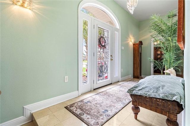 3913 Lake Providence Dr, Harvey, LA 70058 - foyer featuring tile patterned flooring