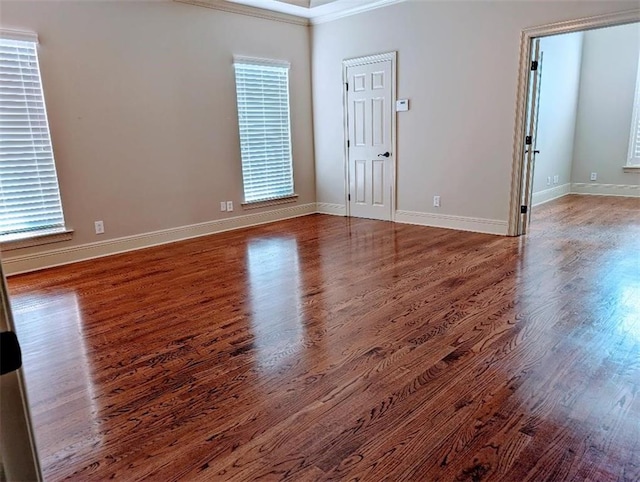 11 Mark Smith Dr, Mandeville, LA 70471 - unfurnished room featuring crown molding and wood finished floors