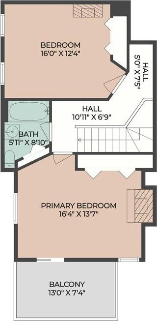 1203 Constantinople St Unit 1, New Orleans, LA 70115 - view of home floor plan