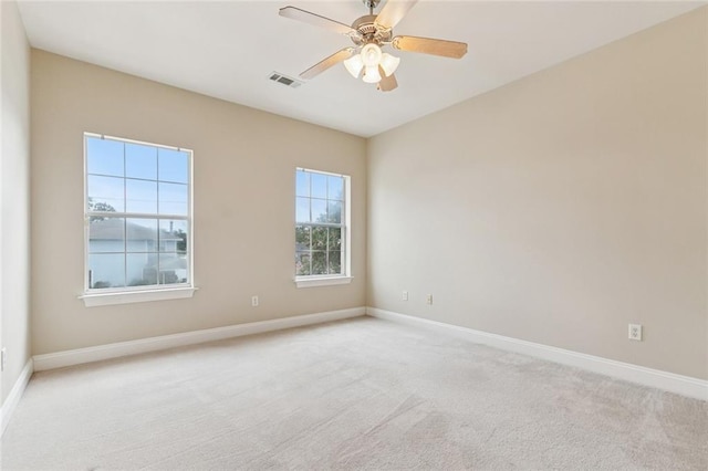 4339 Anthony St, Metairie, LA 70001 - spare room with light colored carpet and ceiling fan
