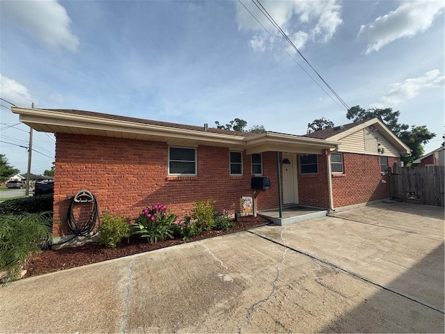 1620 Kent Ave, Metairie, LA 70001 - view of front of home with brick siding and concrete driveway