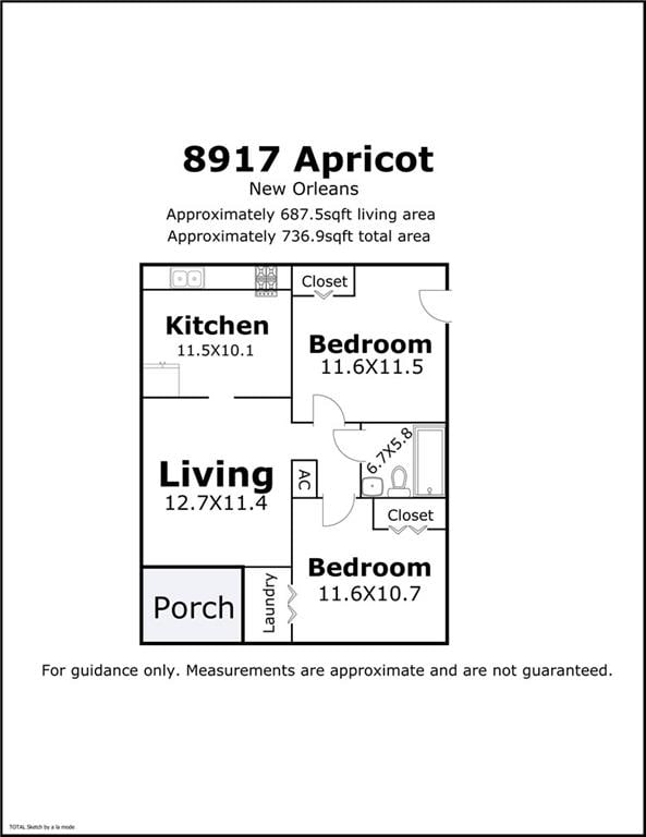 8917 Apricot St, New Orleans, LA 70118 - photo 16
