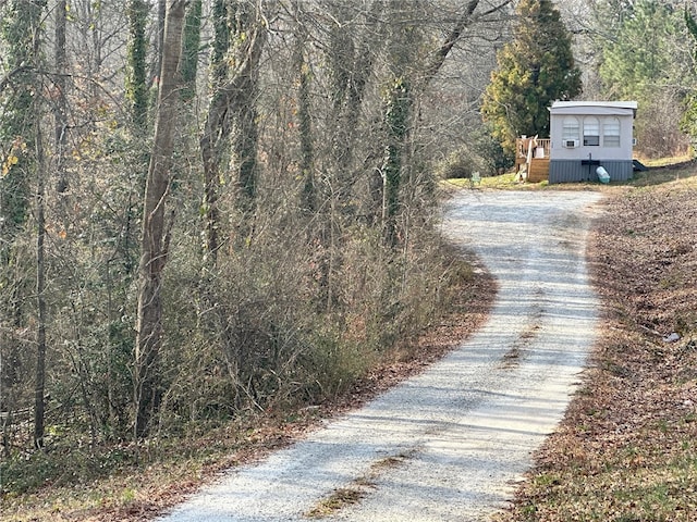 view of road