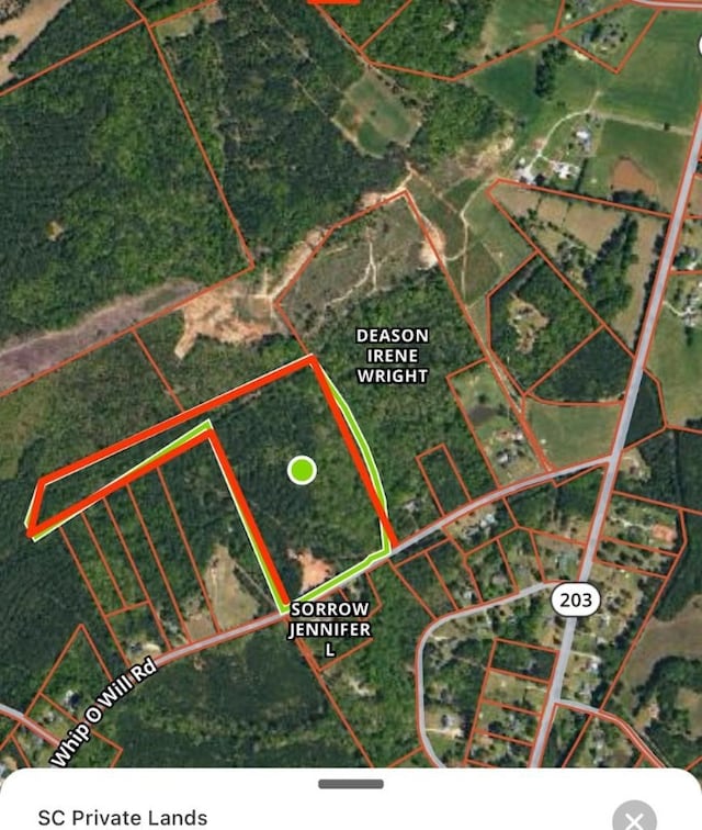 0 Whip O Will Rd, Abbeville SC, 29620 land for sale