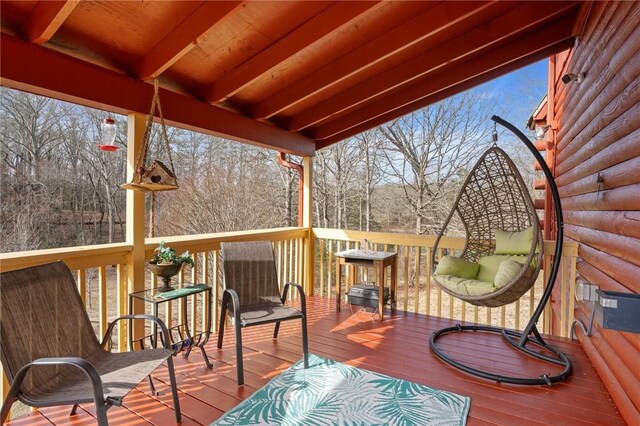 728 Tall Oak Trl, Seneca, SC 29678 - view of deck