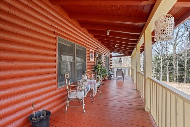 728 Tall Oak Trl, Seneca, SC 29678 - view of deck