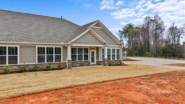 170 Preston Ridge Dr, Seneca, SC 29672 - craftsman-style house featuring stone siding and roof with shingles