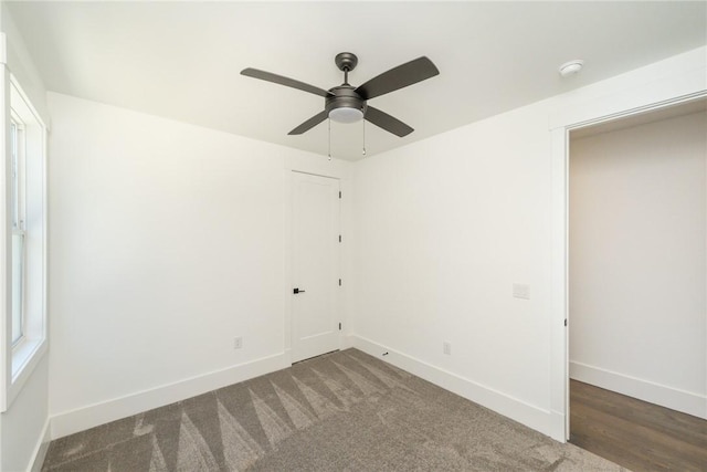 1230 Melton Rd Unit 211, West Union, SC 29696 - unfurnished room with ceiling fan and baseboards