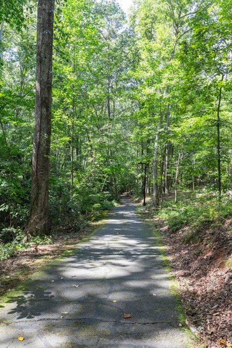 view of road