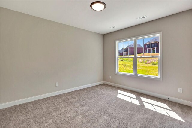 empty room with carpet